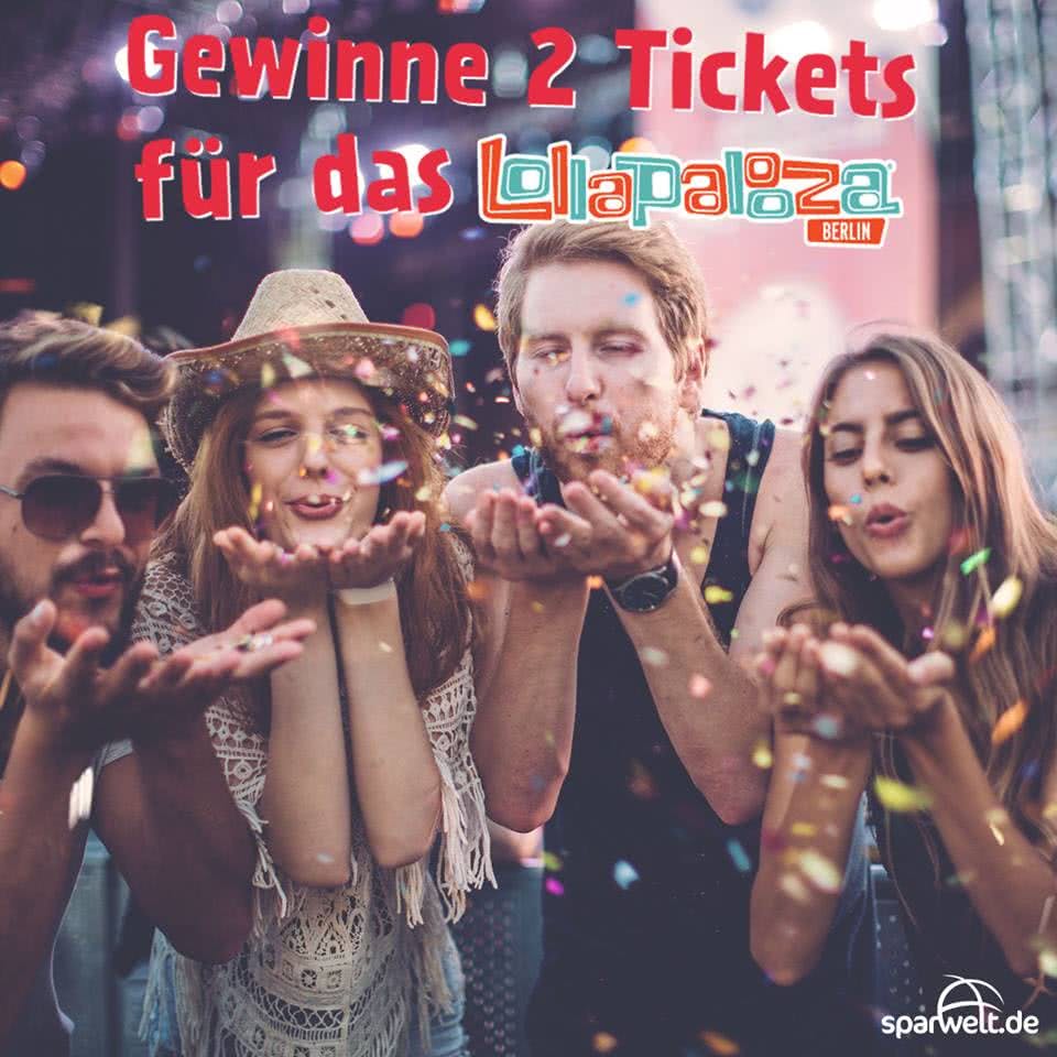 Lollapalooza-Gewinnspiel Lollapalooza-Facebook-Gewinnspiel