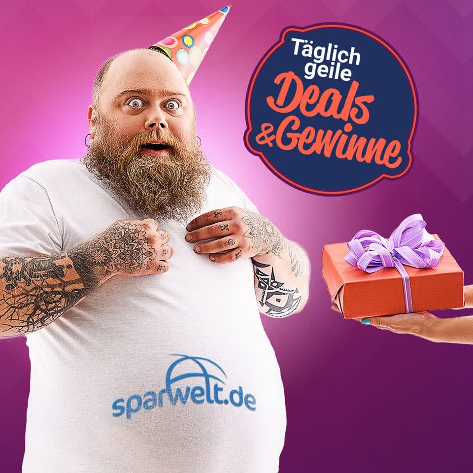 14 Tage, geile Deals SPARWELT Gewinnspiel "14 Tage, geile Deals"-Gewinnspiel