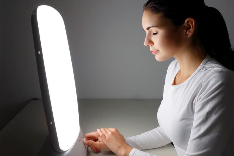 Lichttherapie Tipp gegen Winterblues: Lichttherapie