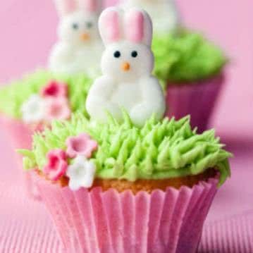 Ostercupcake mit Häschen Ostercupcake als Ostergeschenk