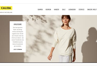 Der Calida-Onlineshop Bestelle neue, saubere Unterwäsche und kuschelige Pyjamas bei Calida