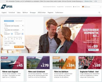 DFDS Home DFDS Seaways Homepage