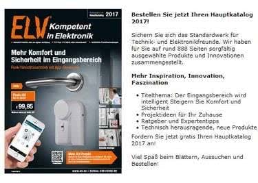 Entdecke die Elektronik-Welt von ELV. Entdecke die Elektronik-Welt von ELV.