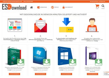 Startseite von ESDownload Die besten Sicherheitsprogramme bei ES Download