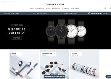Kapten & Son Startseite Kapten & Son: Uhren und Schmuck in liebevollem Design