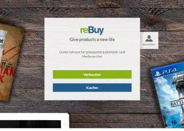 Kaufen und verkaufen im reBuy-Onlineshop Der reBuy-Onlineshop