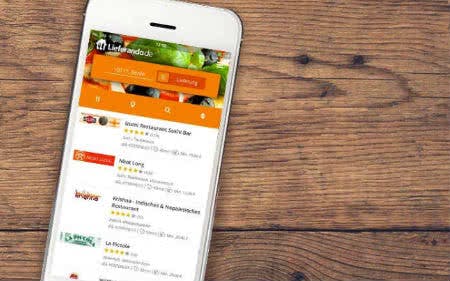 Mit der App einfach bestellen Bestelle ganz einfach mit der Lieferando-App