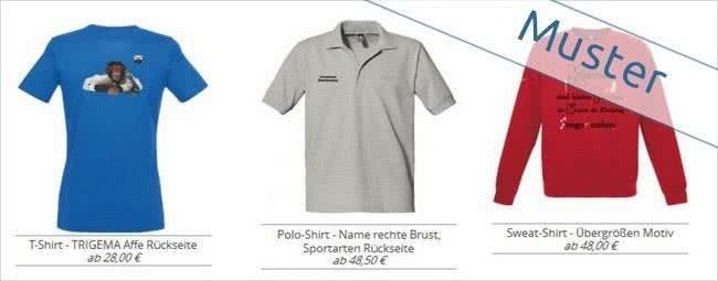 Trigema-Shirt selbst gestalten T-Shirt-Designer: Gestalte dein Trigema-Shirt selbst!