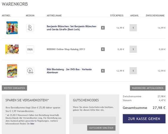 Kiddinx Einen Gutscheincode bei Kiddinx Einlösen ist ganz einfach.