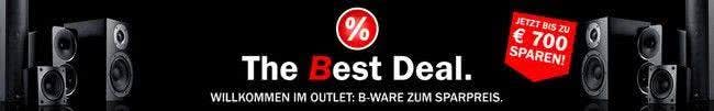 Teufel: B-Ware zum Sparpreis Hochwertige B-Ware zum Sparpreis findet ihr bei Teufel