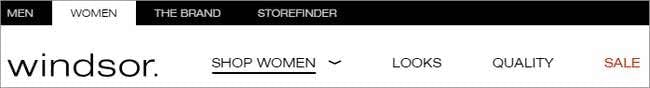 Der Onlineshop von windsor. Mode von windsor.