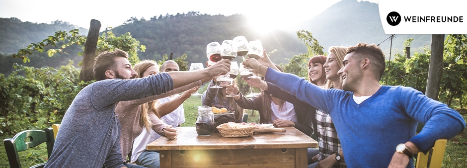 15% Rabatt auf alles bei Weinfreunde