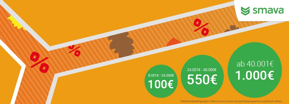 Zum Kredit dazu: bis zu 1.000€ Amazon.de-Gutschein von smava erhalten